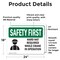 Signmission 18 in Height, 24 in Width, Vinyl Decal, Rectangle OS-2PACK-SF-D-1824-L-10804 - alternate 5
